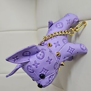 Dog keychain/ bag charm